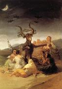 Francisco Goya Witches Sabbath oil on canvas